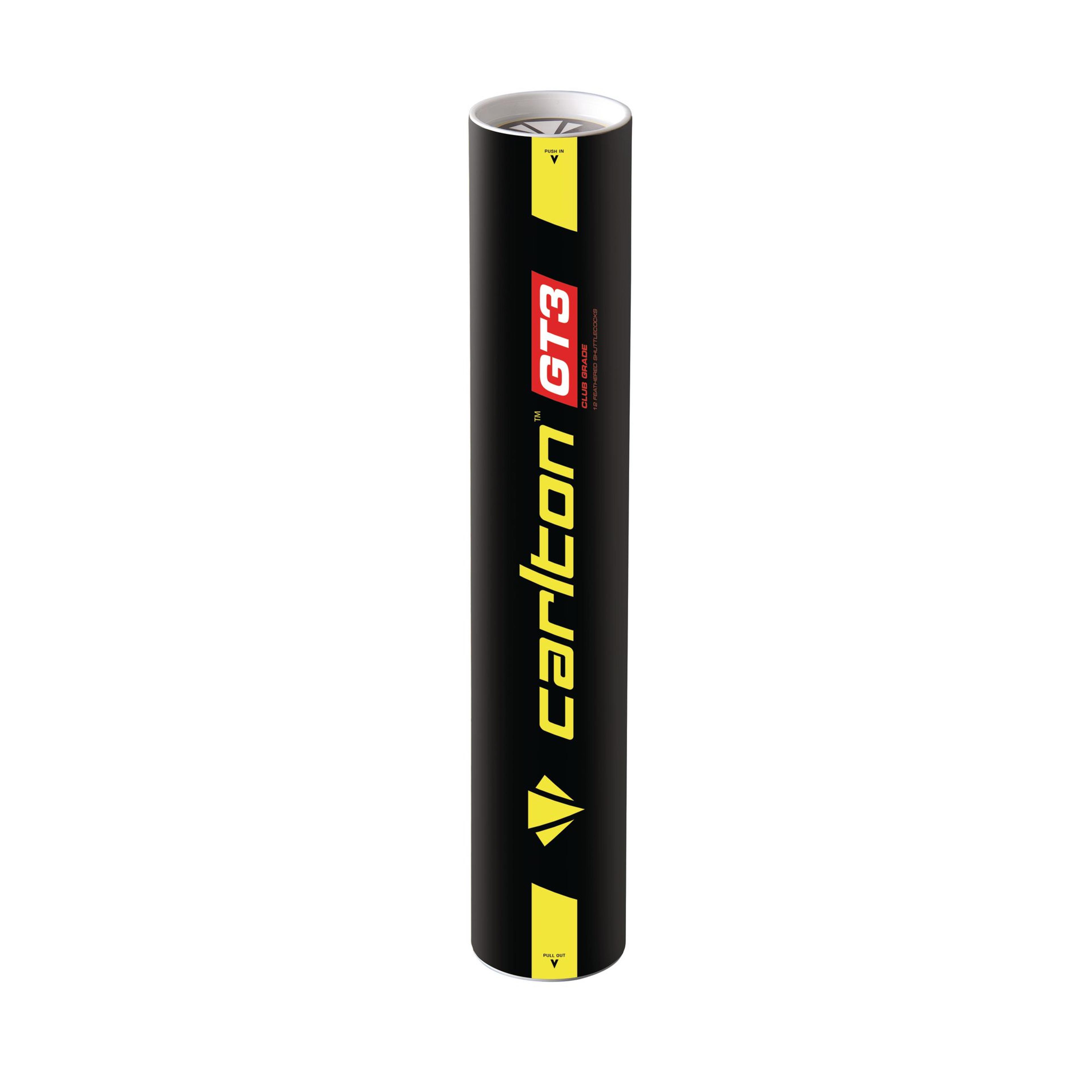 Carlton GT3 Shuttlecocks - White - Fast - Pack of 12