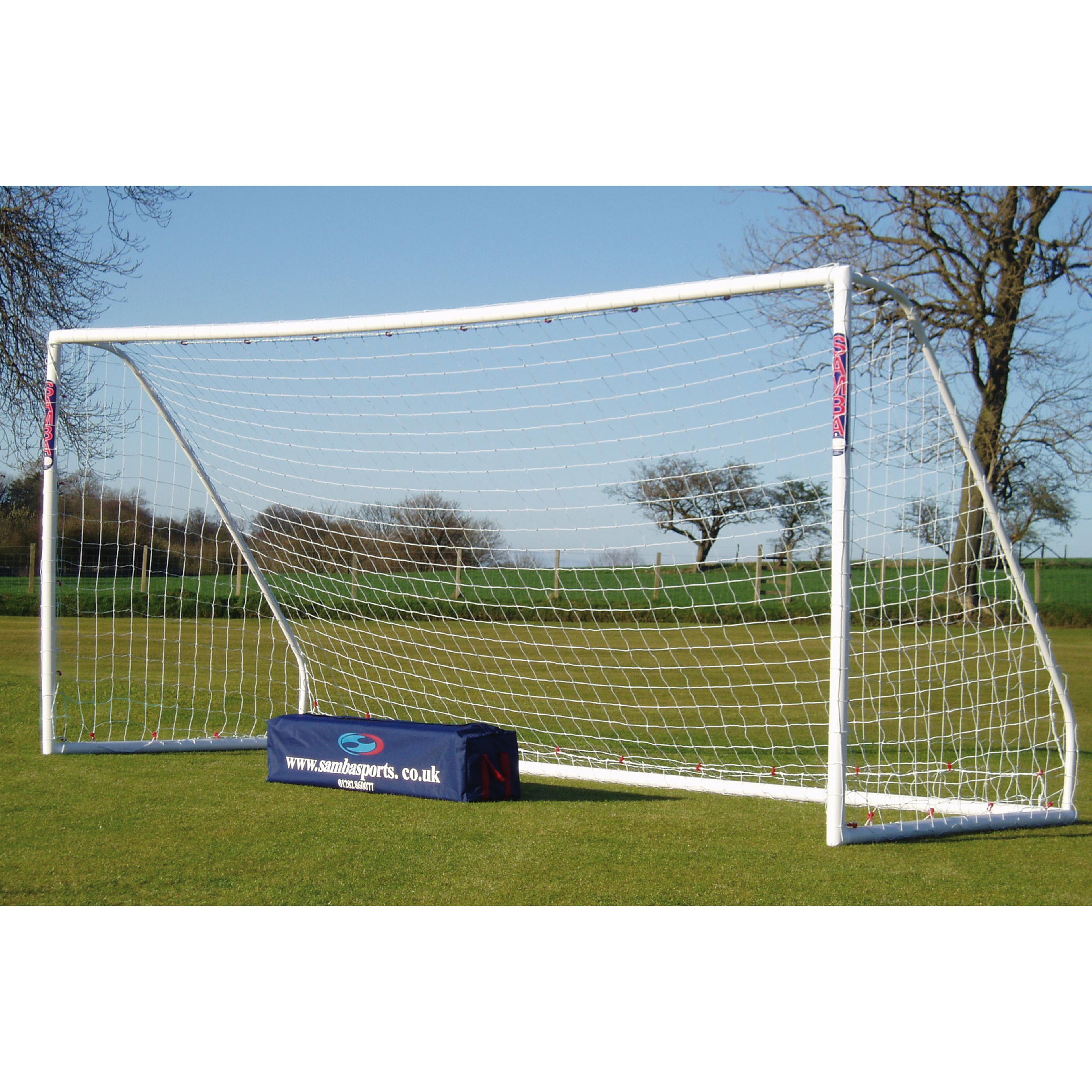 Samba Match Goal - White - 16 x 7ft