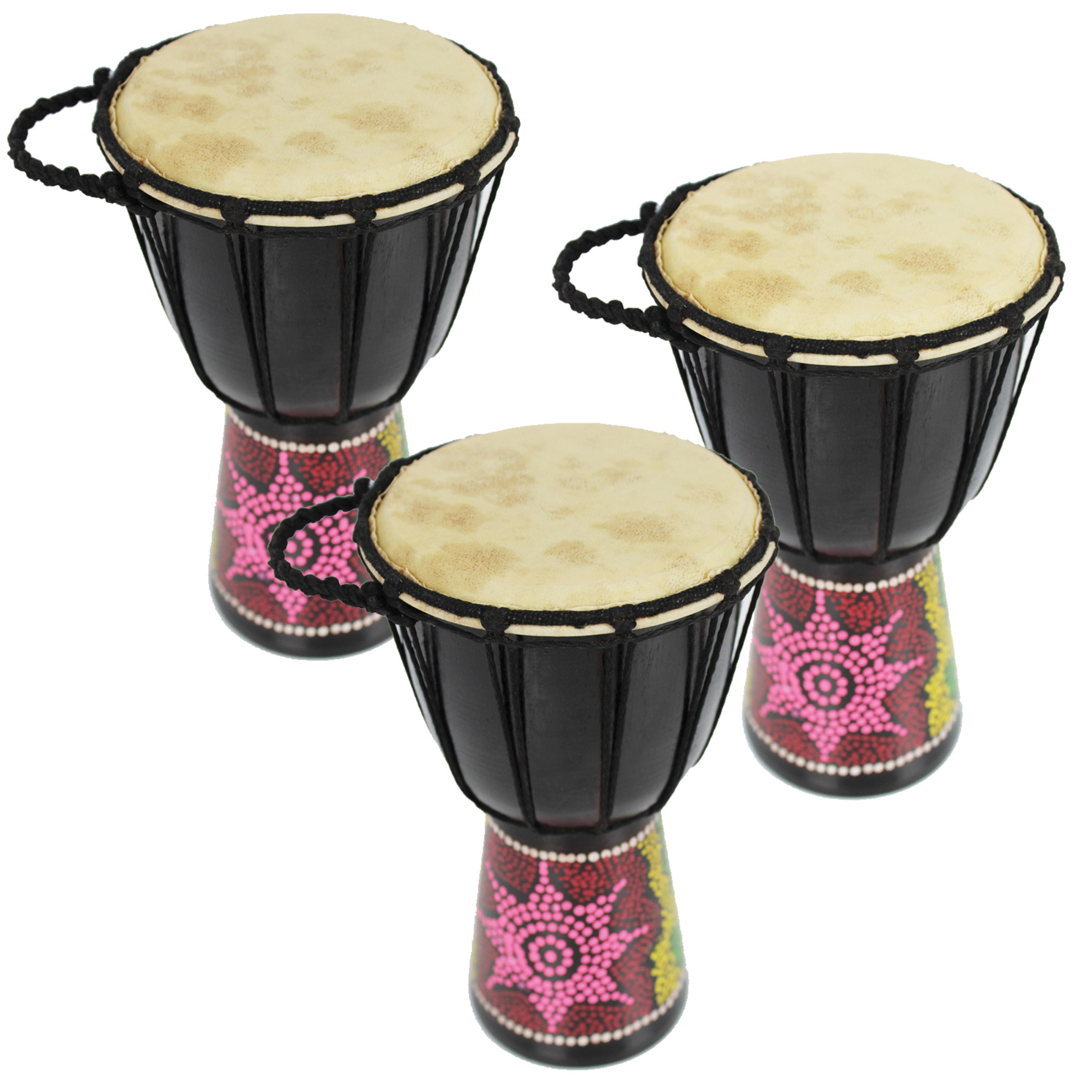 Mini Djembe - Pack of 3