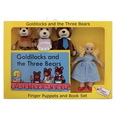 Goldilocks and the Three Bears Puppet and Book Set