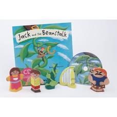 Jack and the Beanstalk Puppets; CD and Book Set