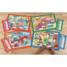 Multiphonics CVC Word Building Mats - Set 1 (In the Home)