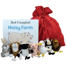 Noisy Farm Puppet and Book Set