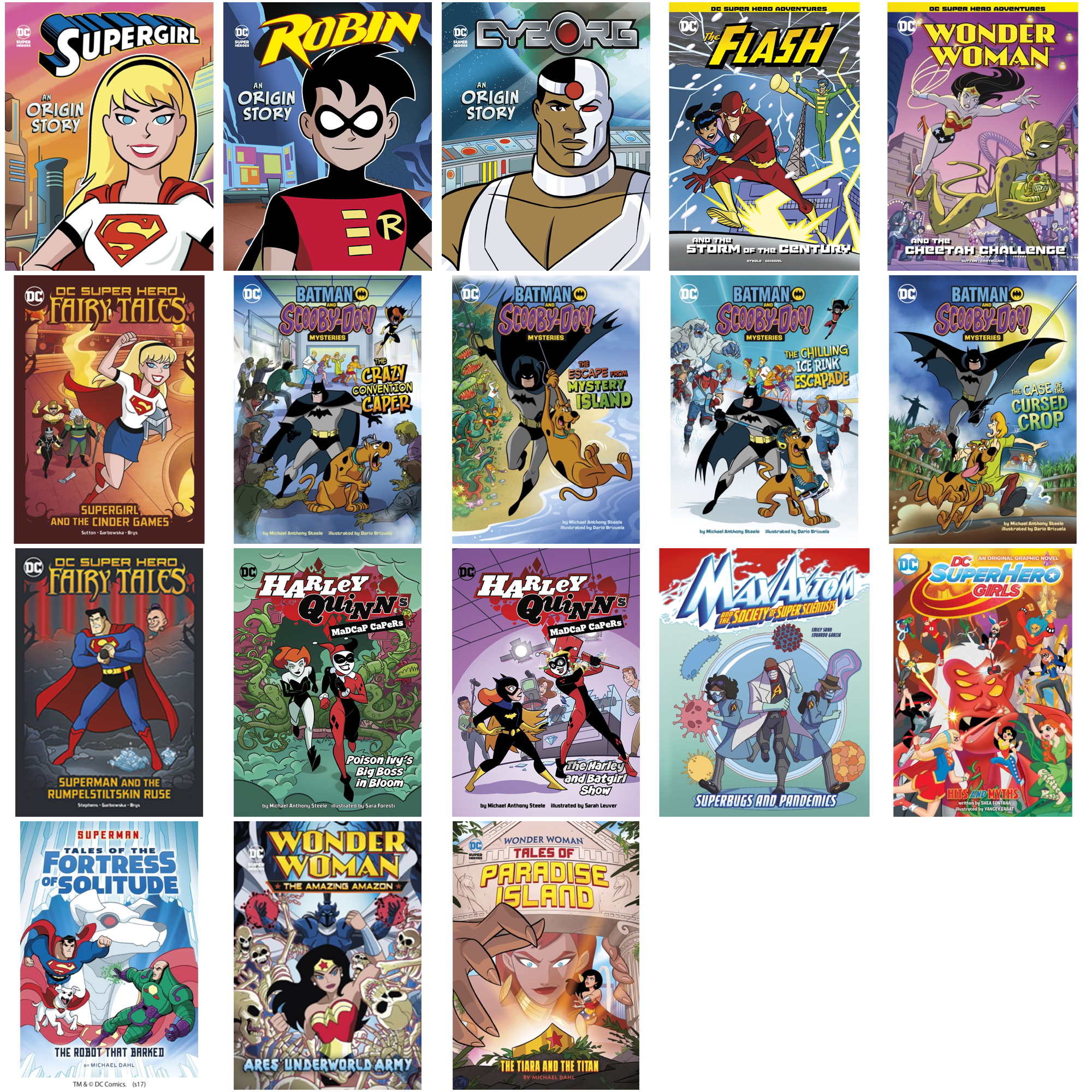 Superheroes Book Pack