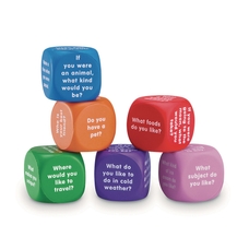 Learning Resources Conversation Cubes - Pack of 6