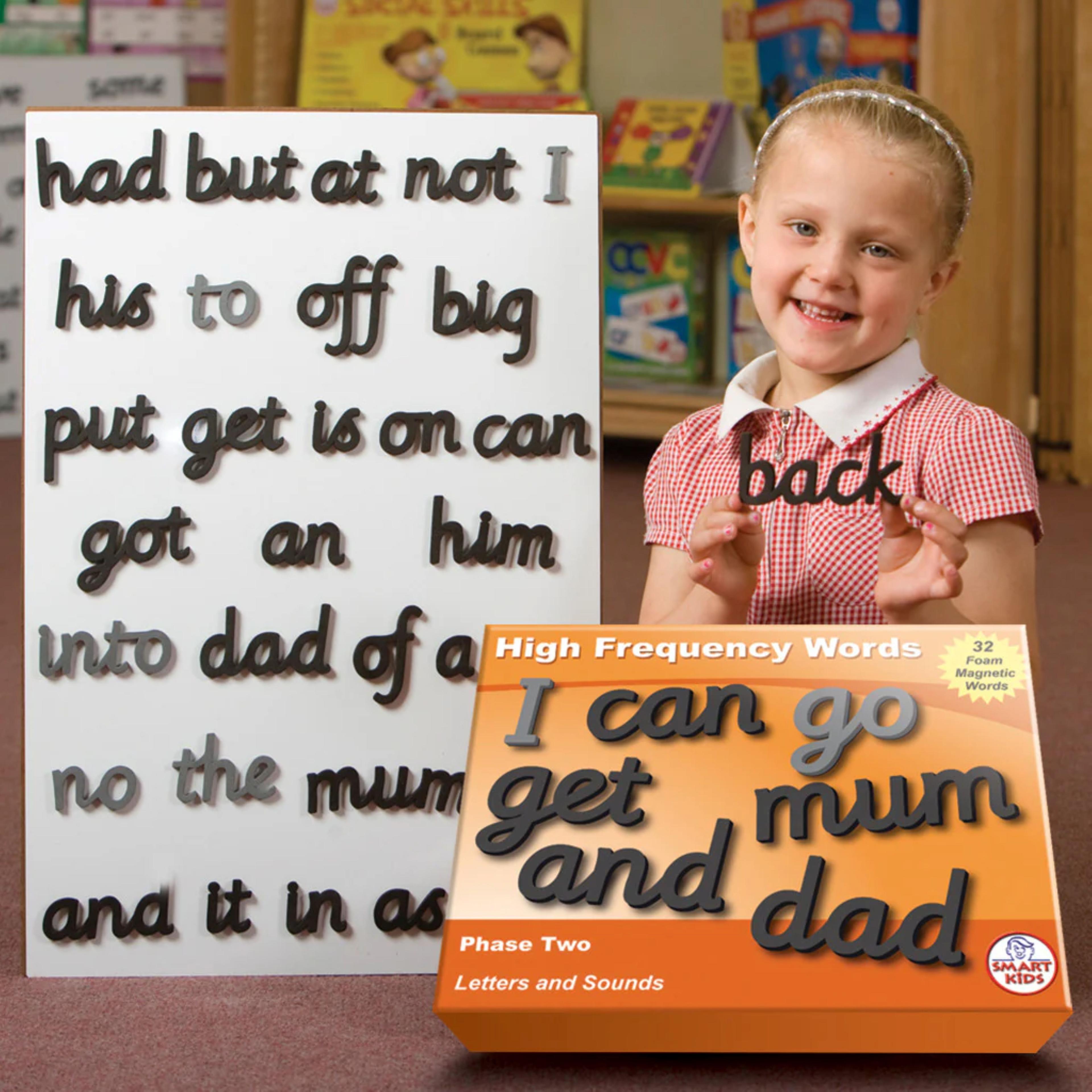 SMART KIDS Magnetic Foam High Frequency Words and Tricky Words - Phase 2