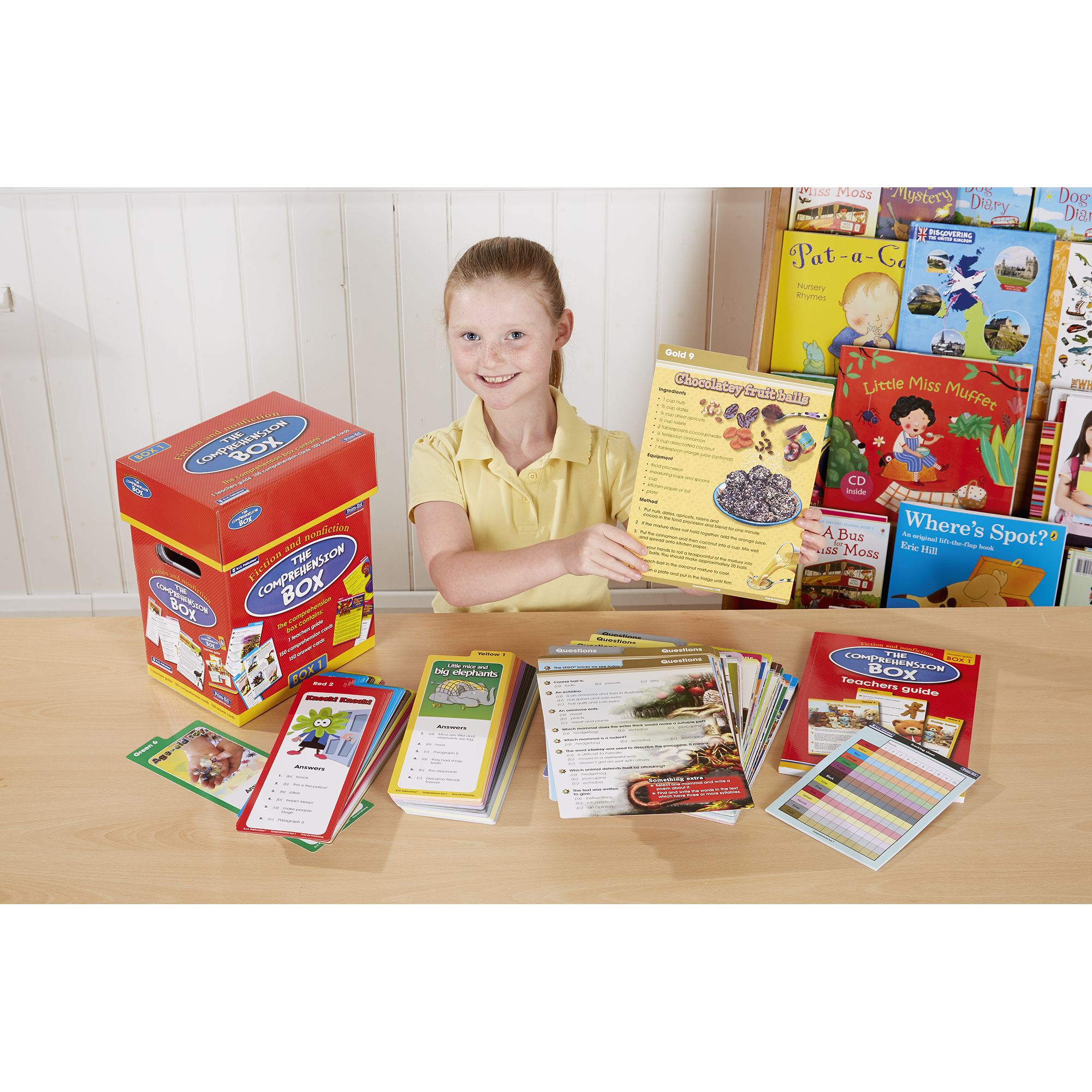 Prim-Ed Reading Comprehension Box 3 - 11 Years + | HC48834253