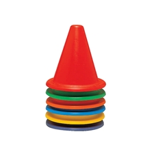 Spordas Super Safe Flexi Cones - Assorted - Pack of 6