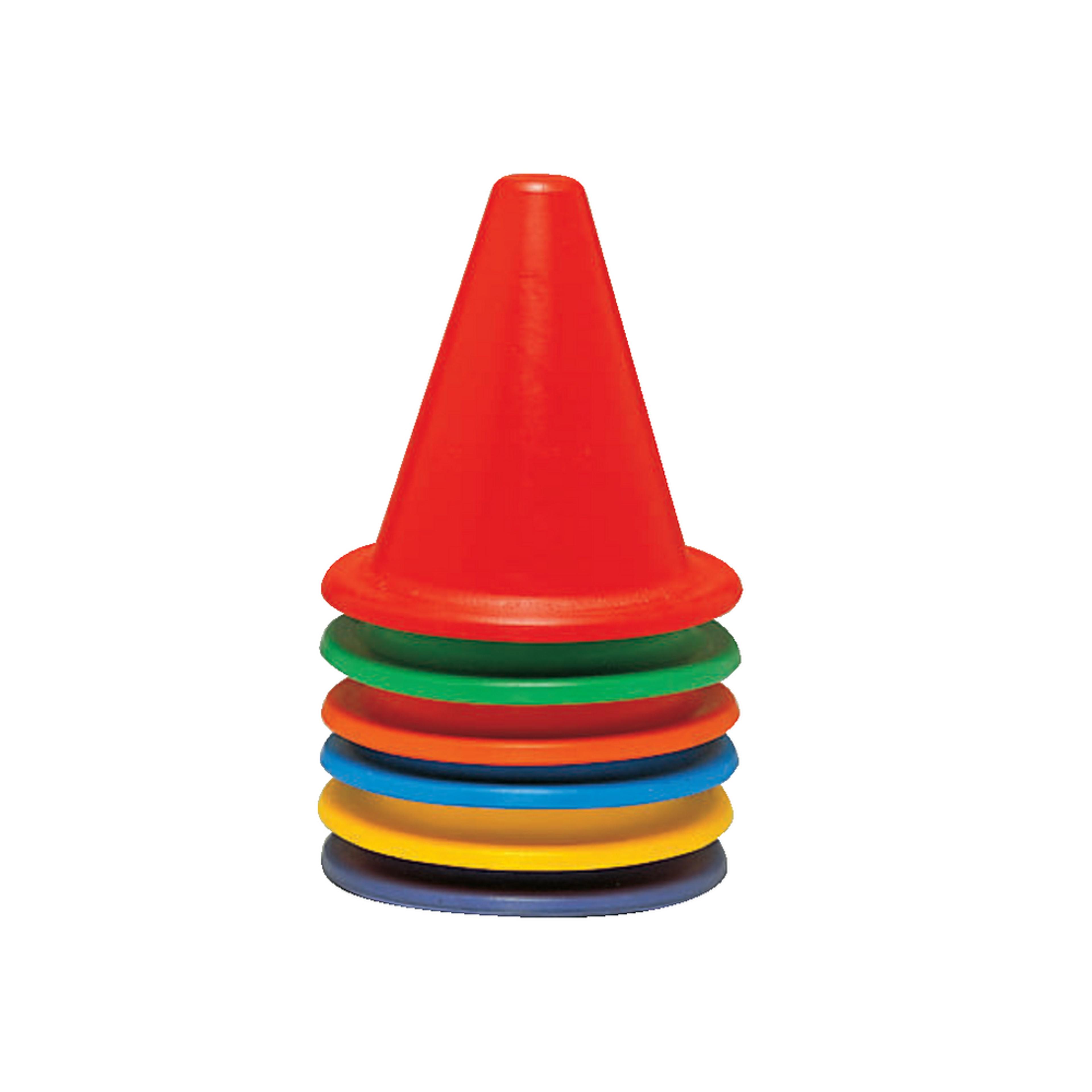 Spordas Super Safe Flexi Cones - Assorted - Pack of 6