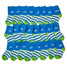 Letters and Sounds Socks from Hope Education - Phase 4