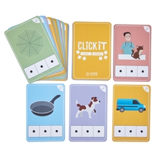 Click It Word Building Cards - pack of 55