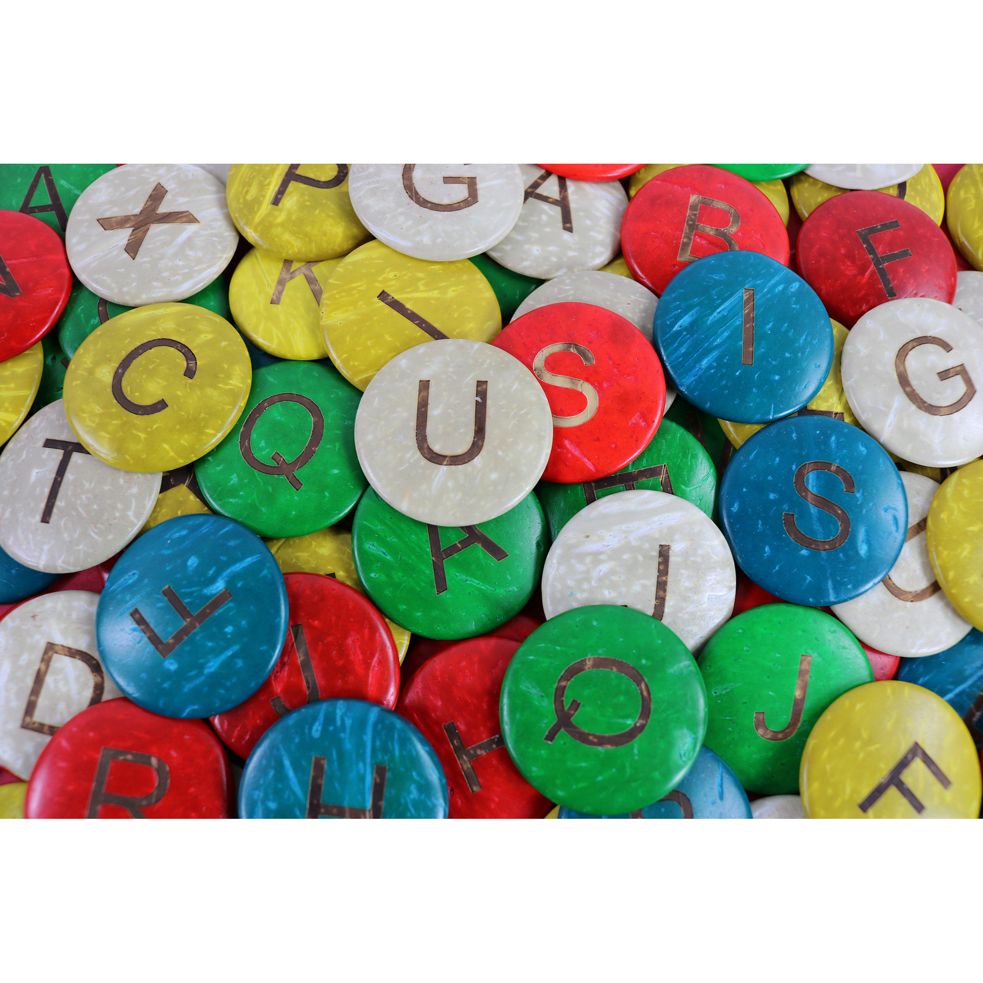 Alphabet Discs Uppercase 35mm