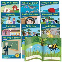 Decodable Readers Fiction Book Pack - Phase 1 - Pack of 12
