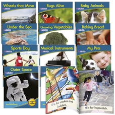 Decodable Readers Non-Fiction Book Pack - Phase 1 - Pack of 12