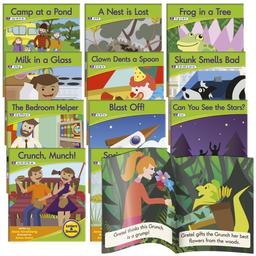 Decodable Readers Fiction Book Pack - Phase 4 - Pack of 12