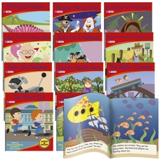 Decodable Readers Fiction Book Pack - Phase 6 - Pack of 12