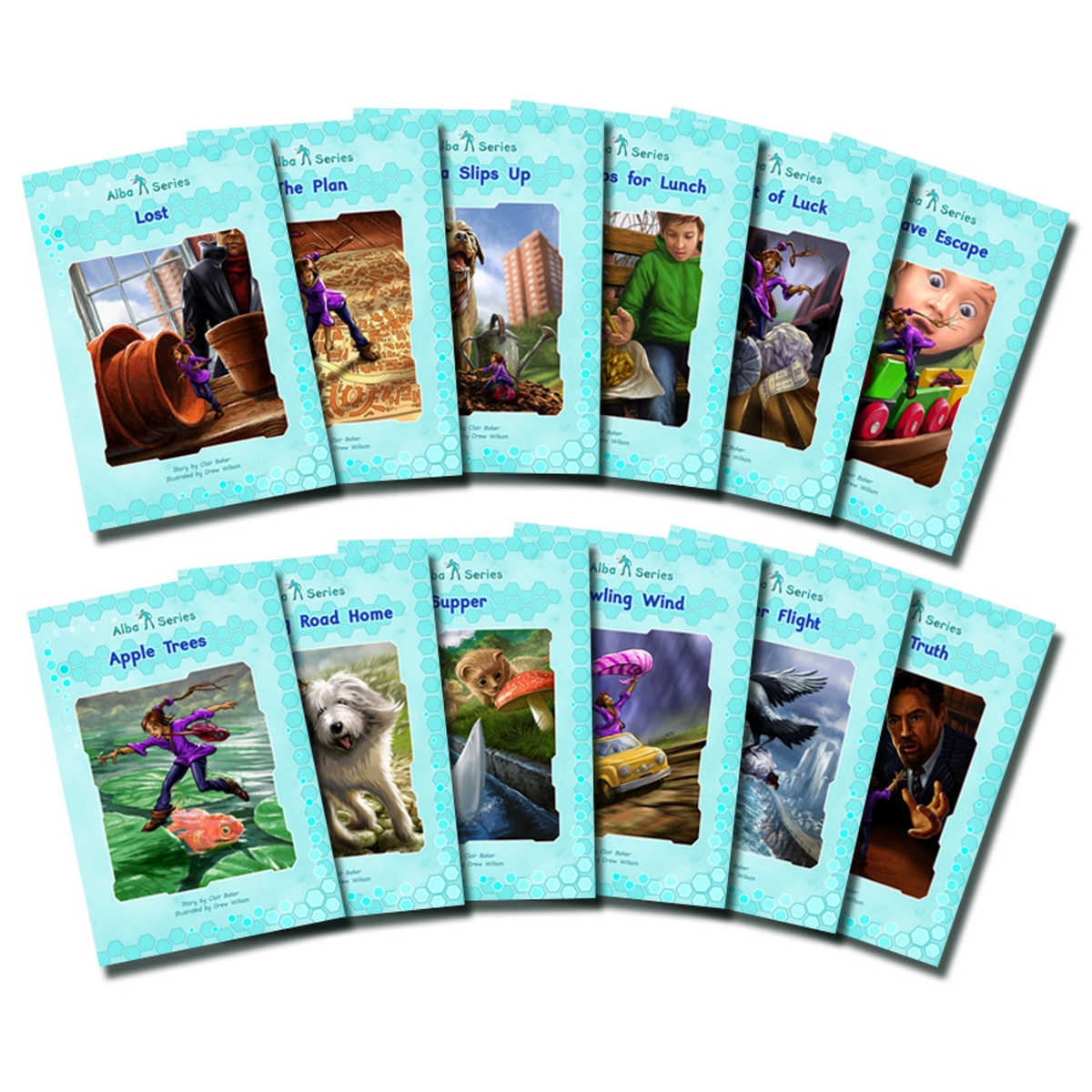 Alba Series Catch-up Reading Books - Pack of 12 | ADMT15047 | LDA Resources