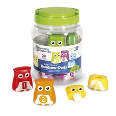 Learning Resources Snap-n-Learn Rainbow Owls
