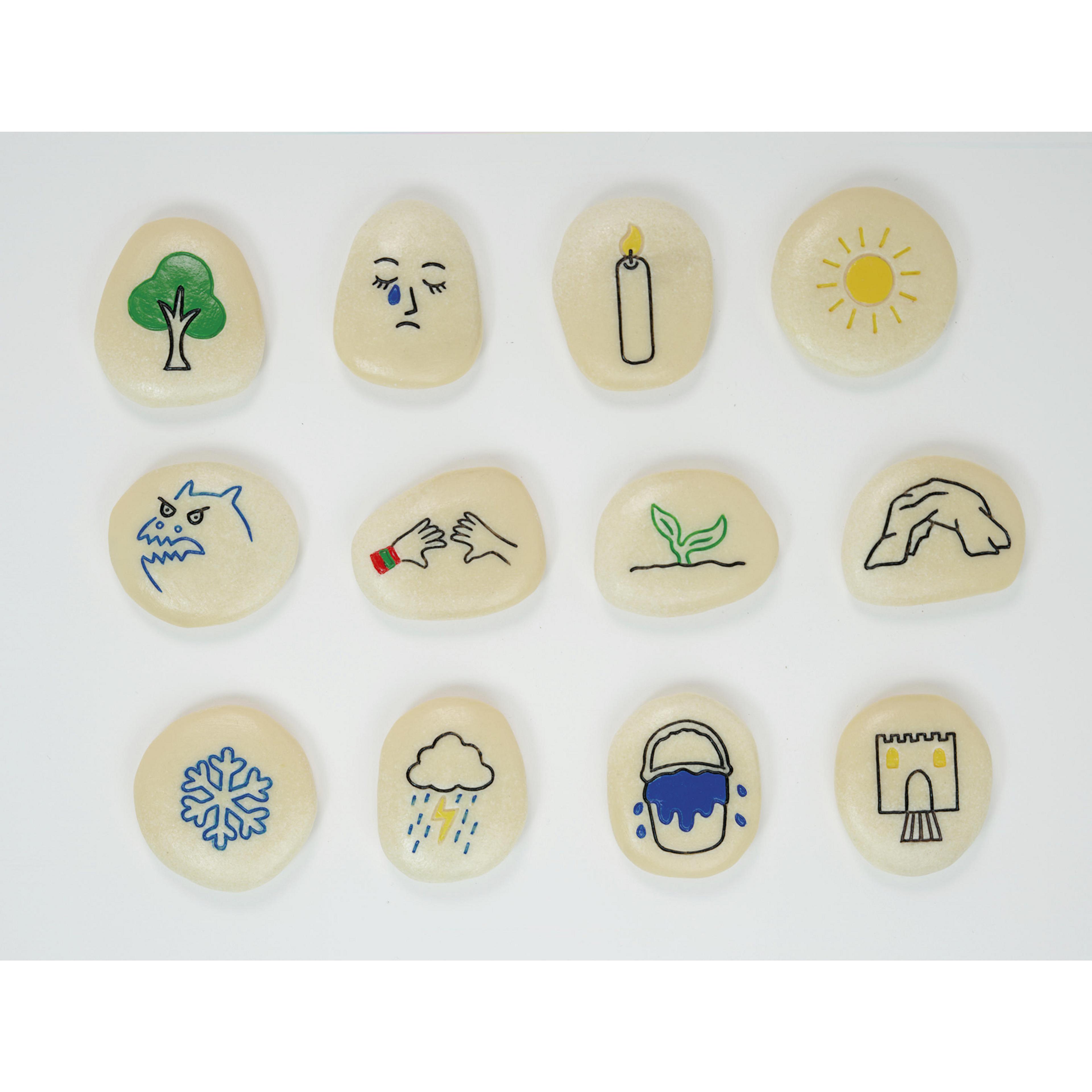 Yellow Door Self-Regulation Stones - Pack of 12