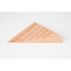 TickiT Natural Architect Panels - Triangular - Pack of 6
