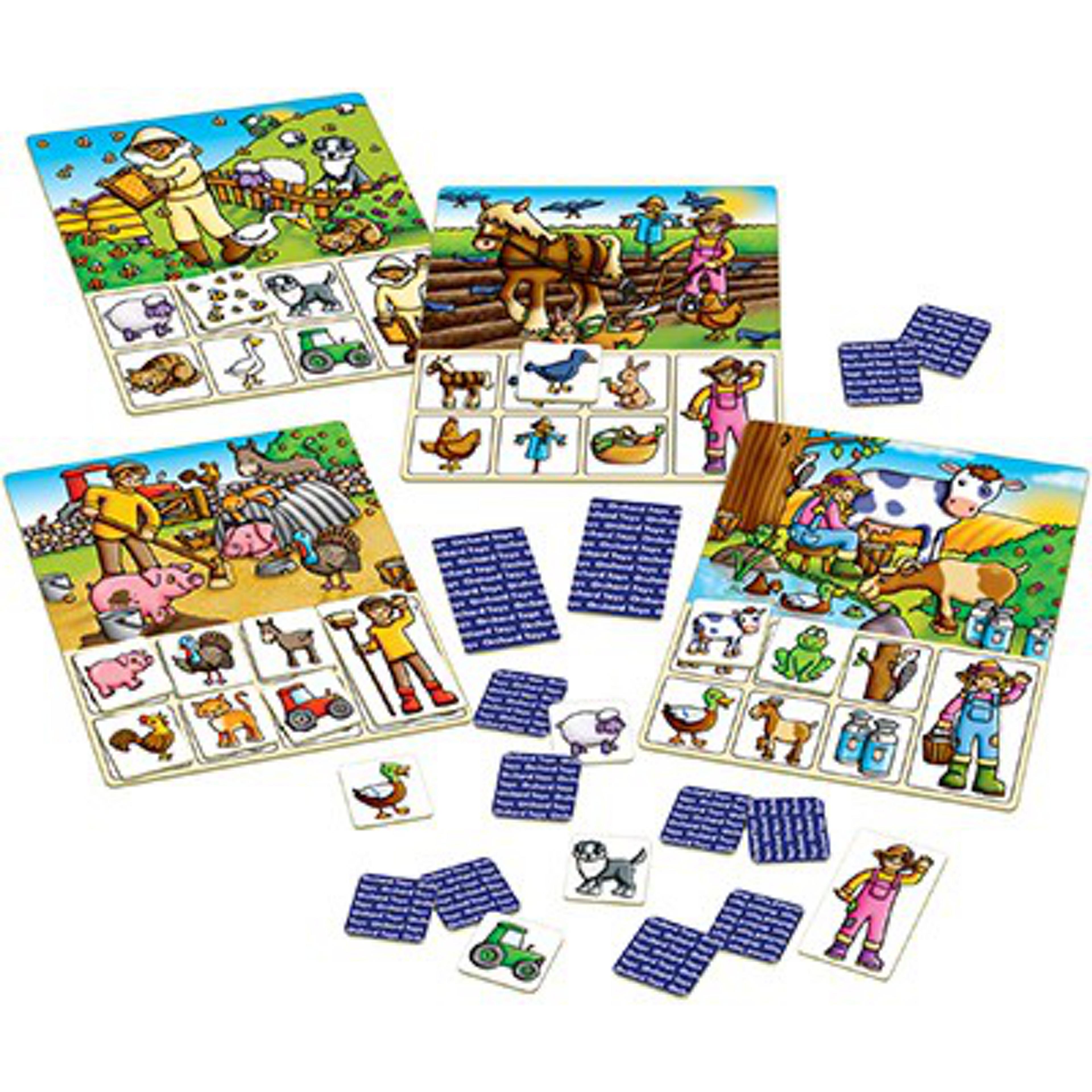 ORCHARD TOYS Old Macdonald Lotto Game