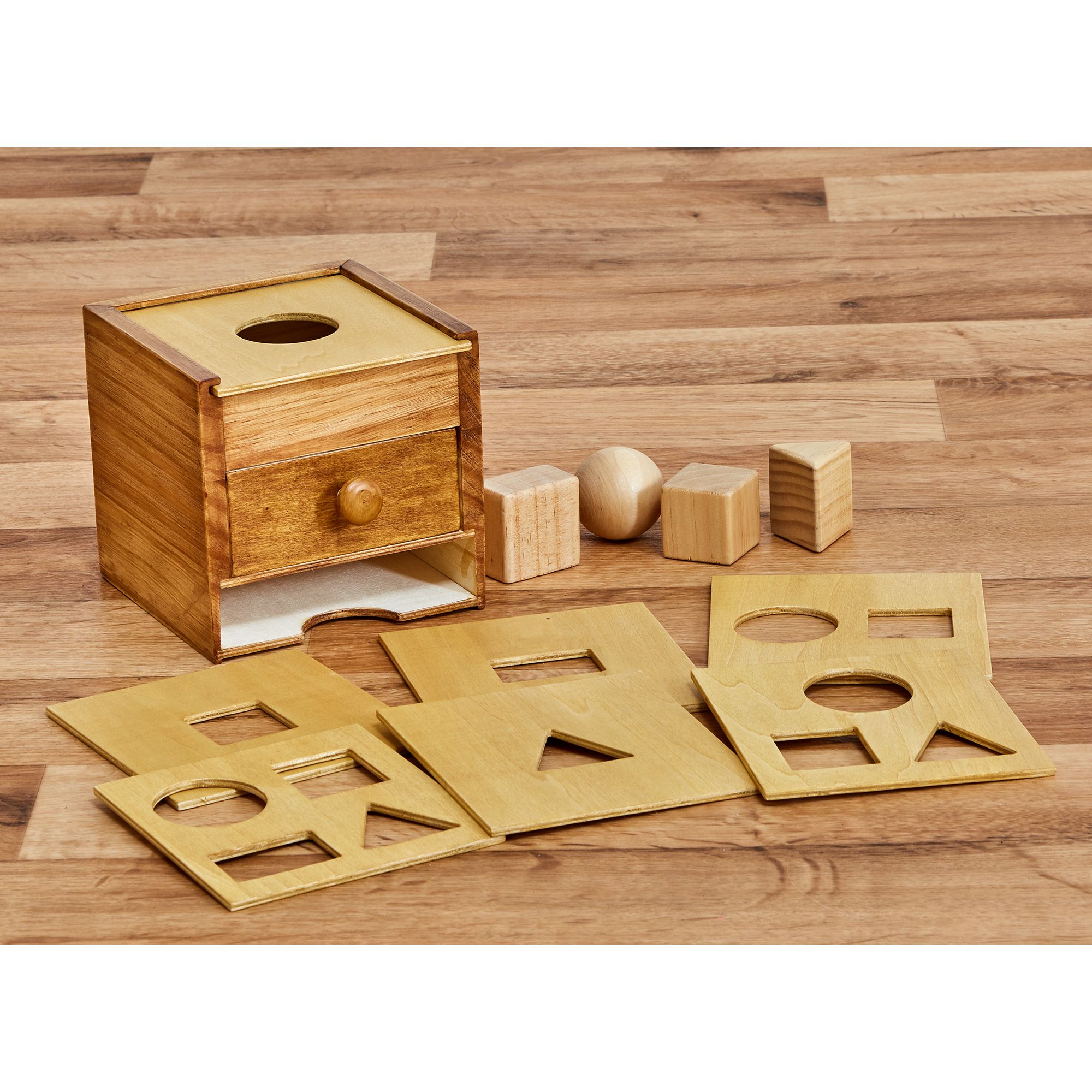 Wooden block shape clearance sorter