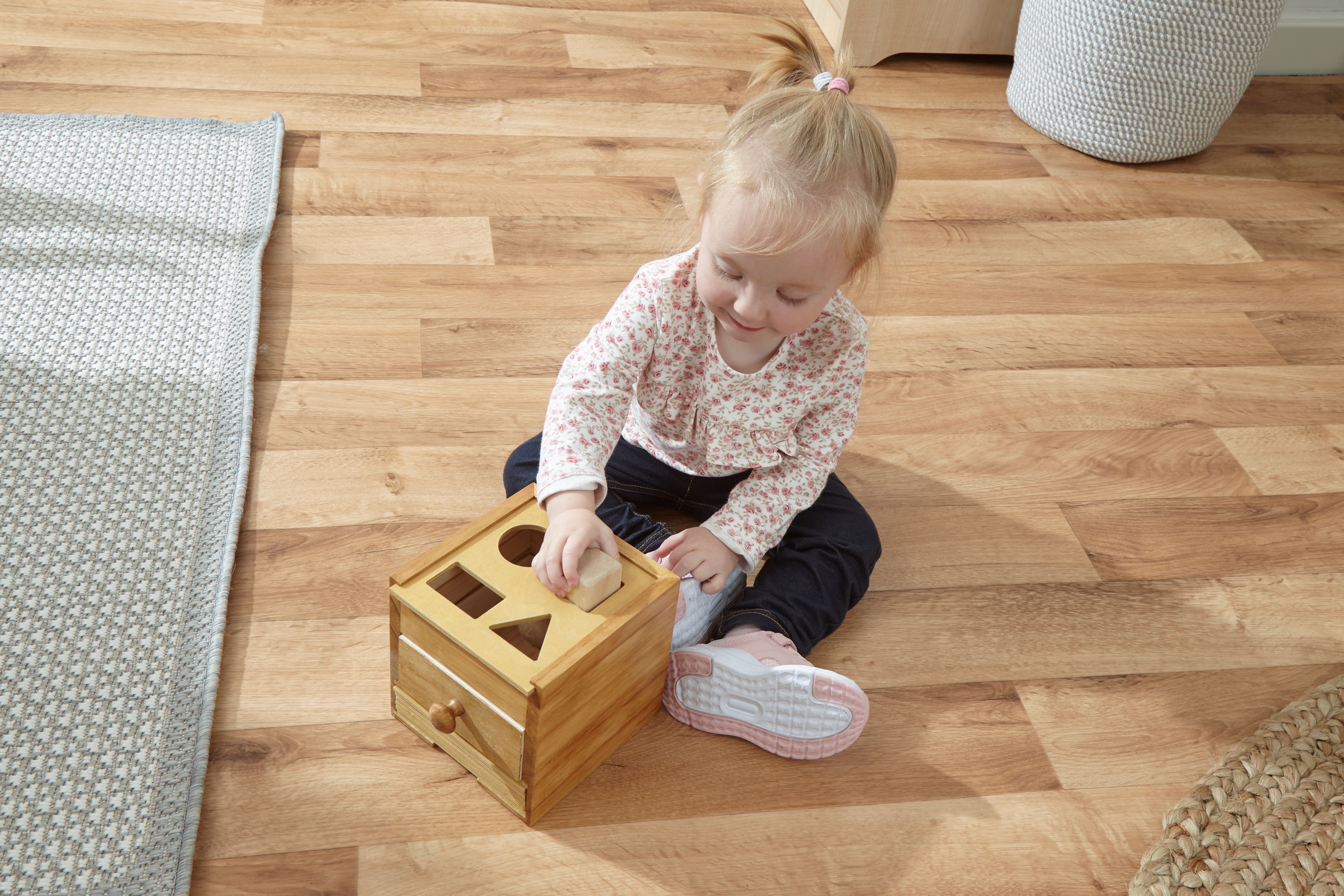 G1865966 Wooden Shape Sorter from Hope Education GLS