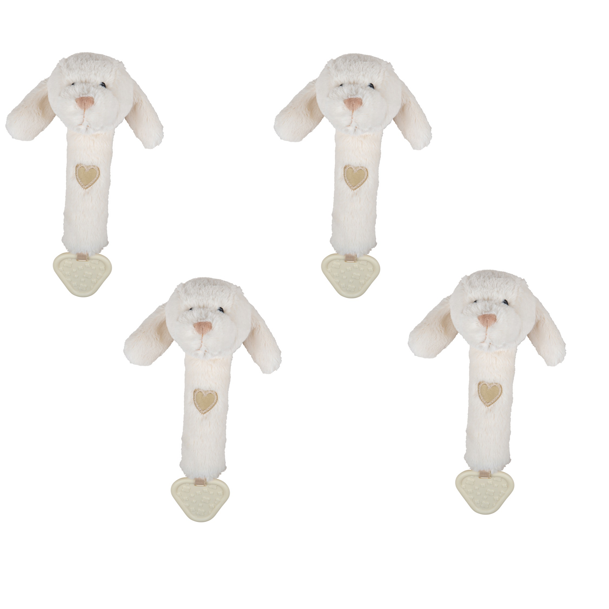 Dreamy Dog Rattle Pack 4