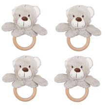 Bigjigs Toys Buddy Bear Touch Ring - Pack of 4
