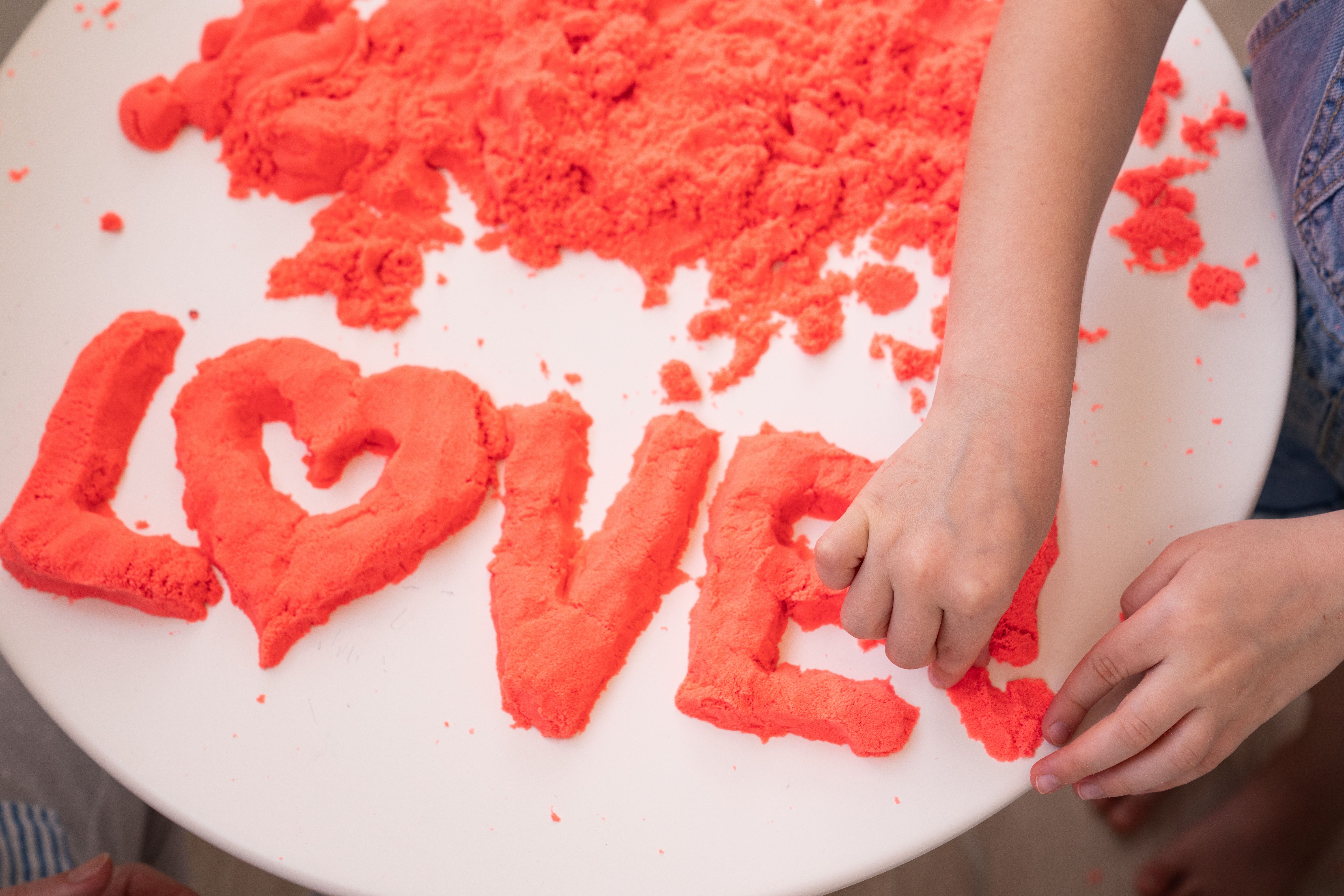 Smooshy Sand (red) - 2.5kg Bag