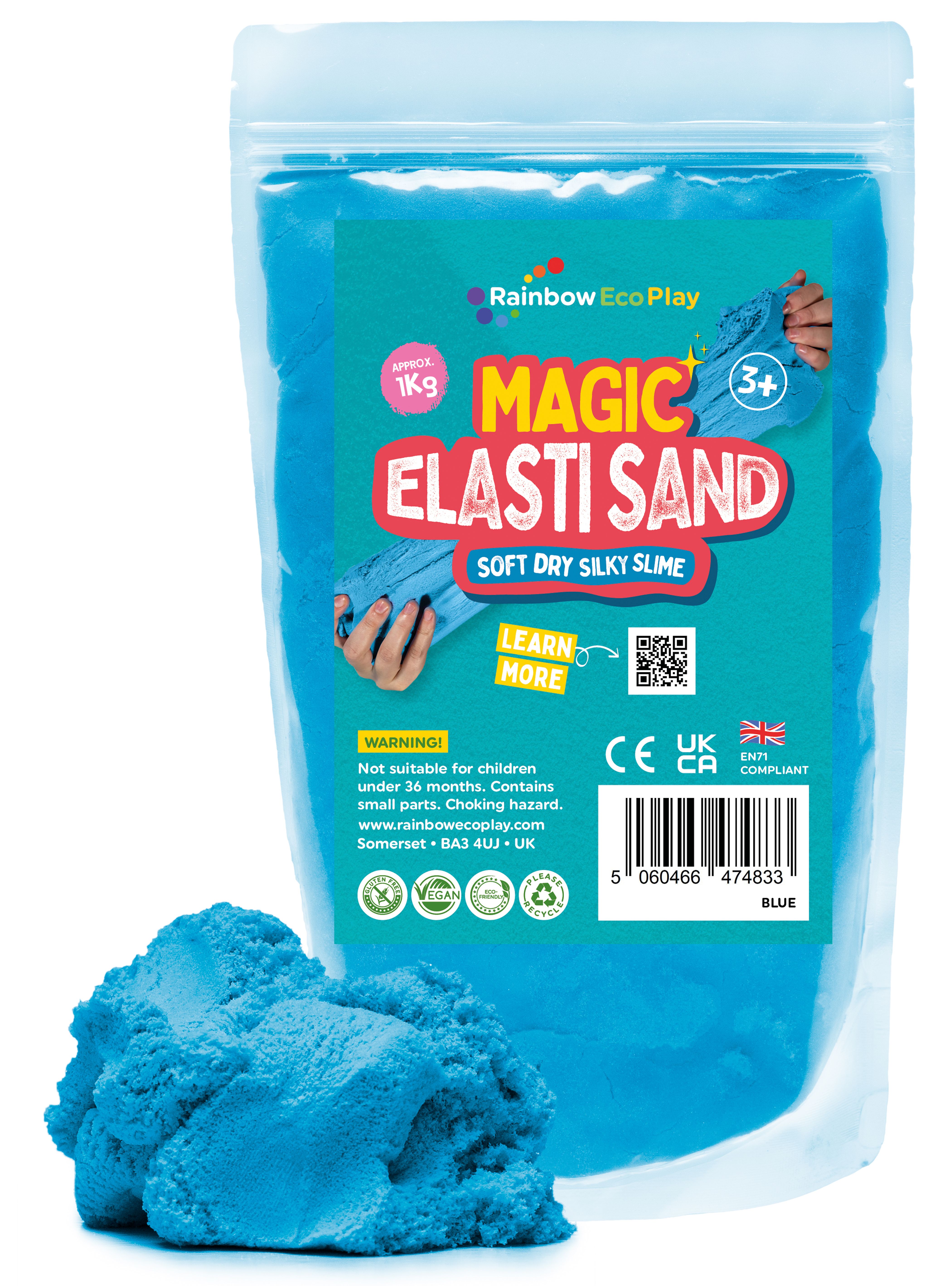 Slinky Sand (blue) - 1kg Bag