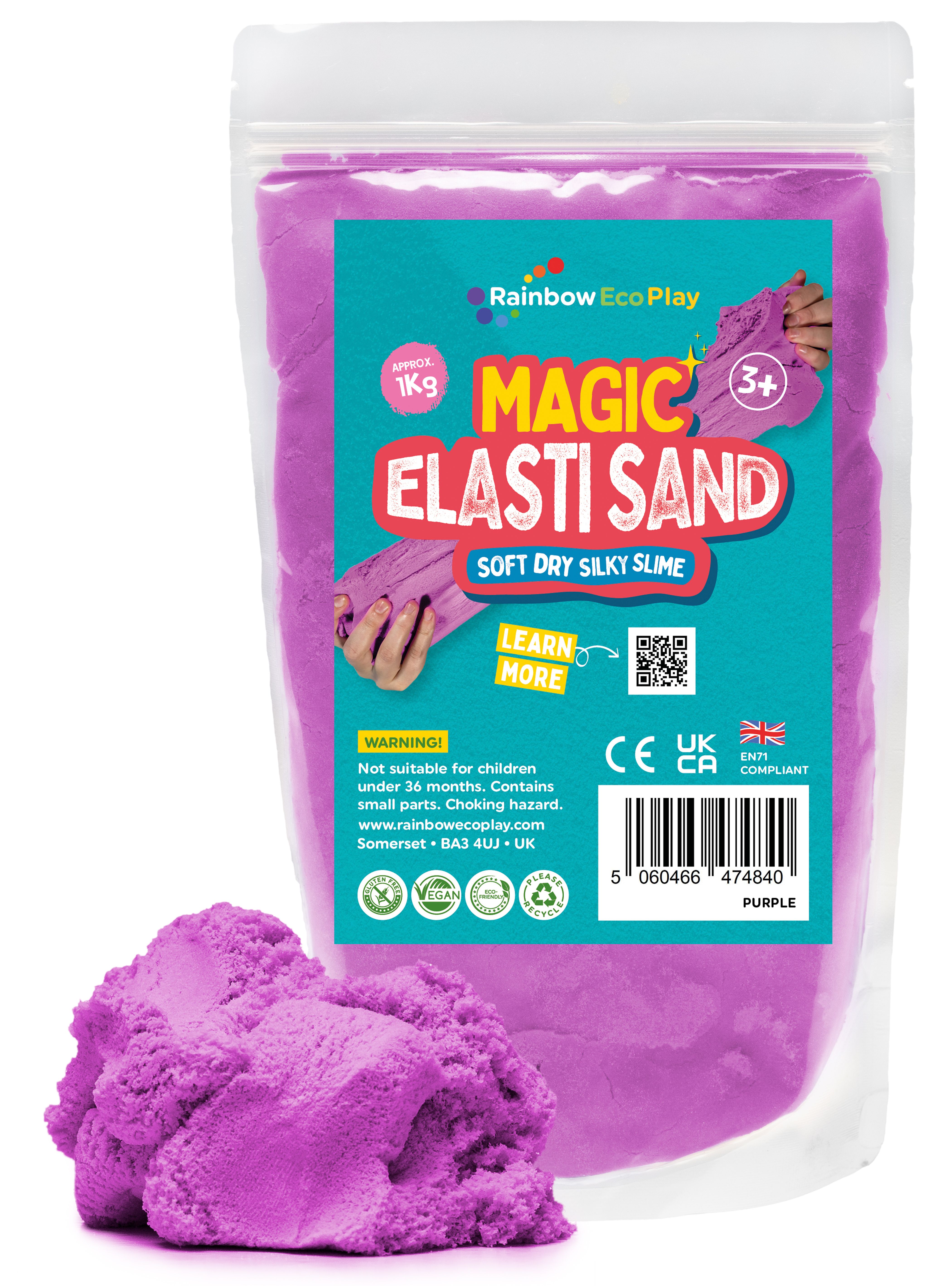 Slinky Sand (purple) - 1kg Bag