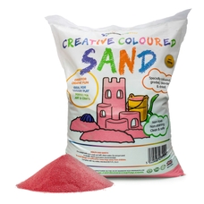 Coloured Sand - Red 15kg Bag