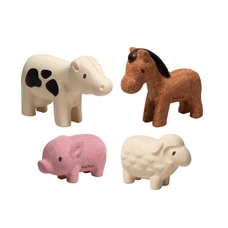 PlanToys® Farm Animal Set - Pack of 4