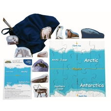 Just Jigsaws Polar Regions Animals and Their Continents