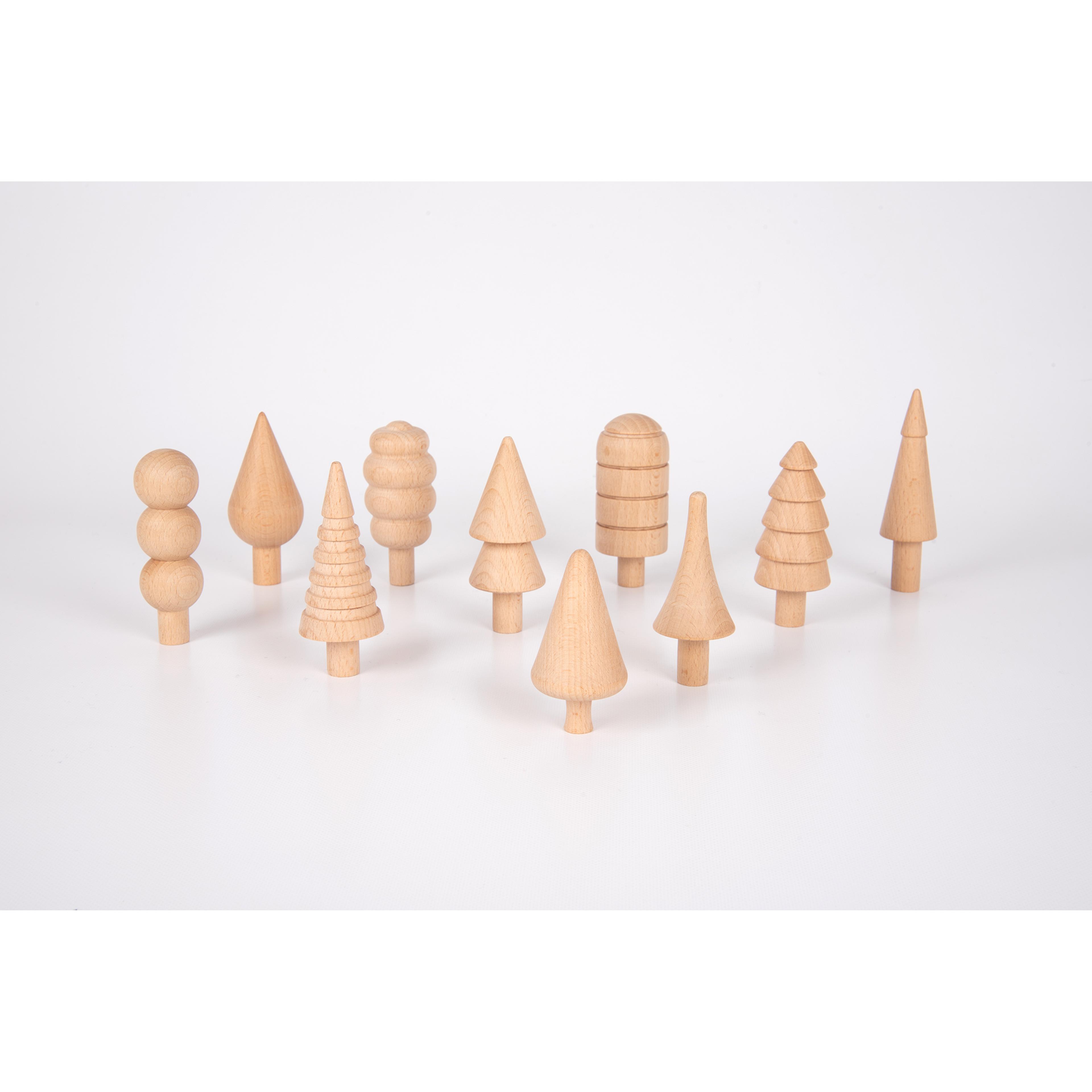 tickit Natural Woodland Trees Set - Pack of 10