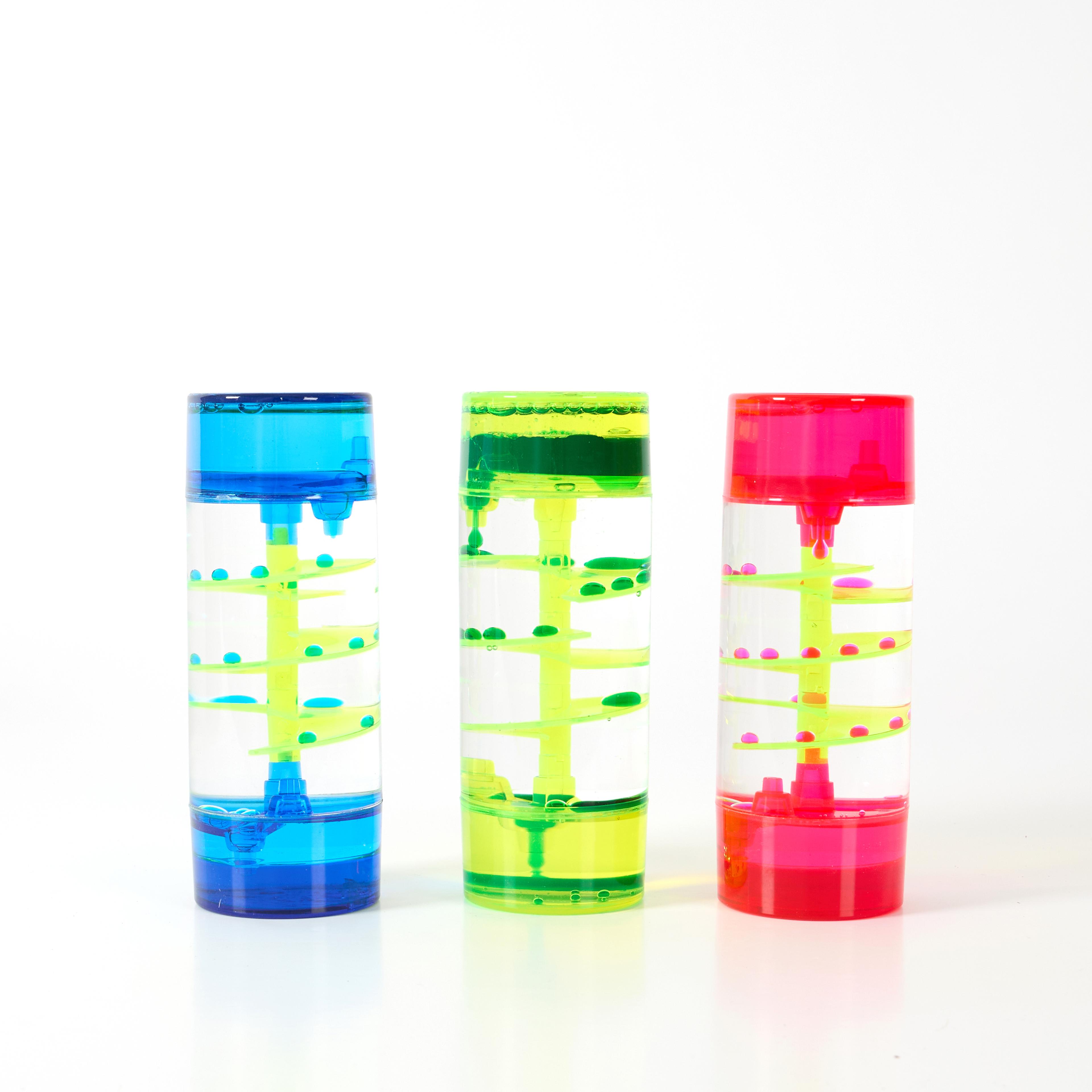 LDA Sensory Spiral Liquid Tubes - Pack of 3