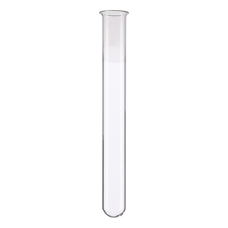 Philip Harris Glass Test Tubes, with Rim: 16mm x 150mm - Pack of 100