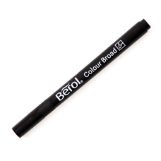 Berol Colour Broad Pens - Black - Pack of 12 