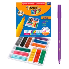 HC1867414 - BIC Kids Visa Colour Felt Tips - Broad - Pack of 288