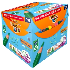 BIC Kids Evo Tri-Colouring Pencils - Pack of 216