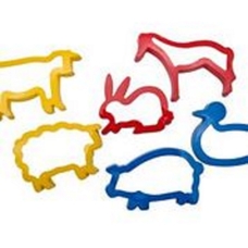 Assorted Animal Cutters - Pack of 6