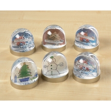 Snow Domes - pack of 6