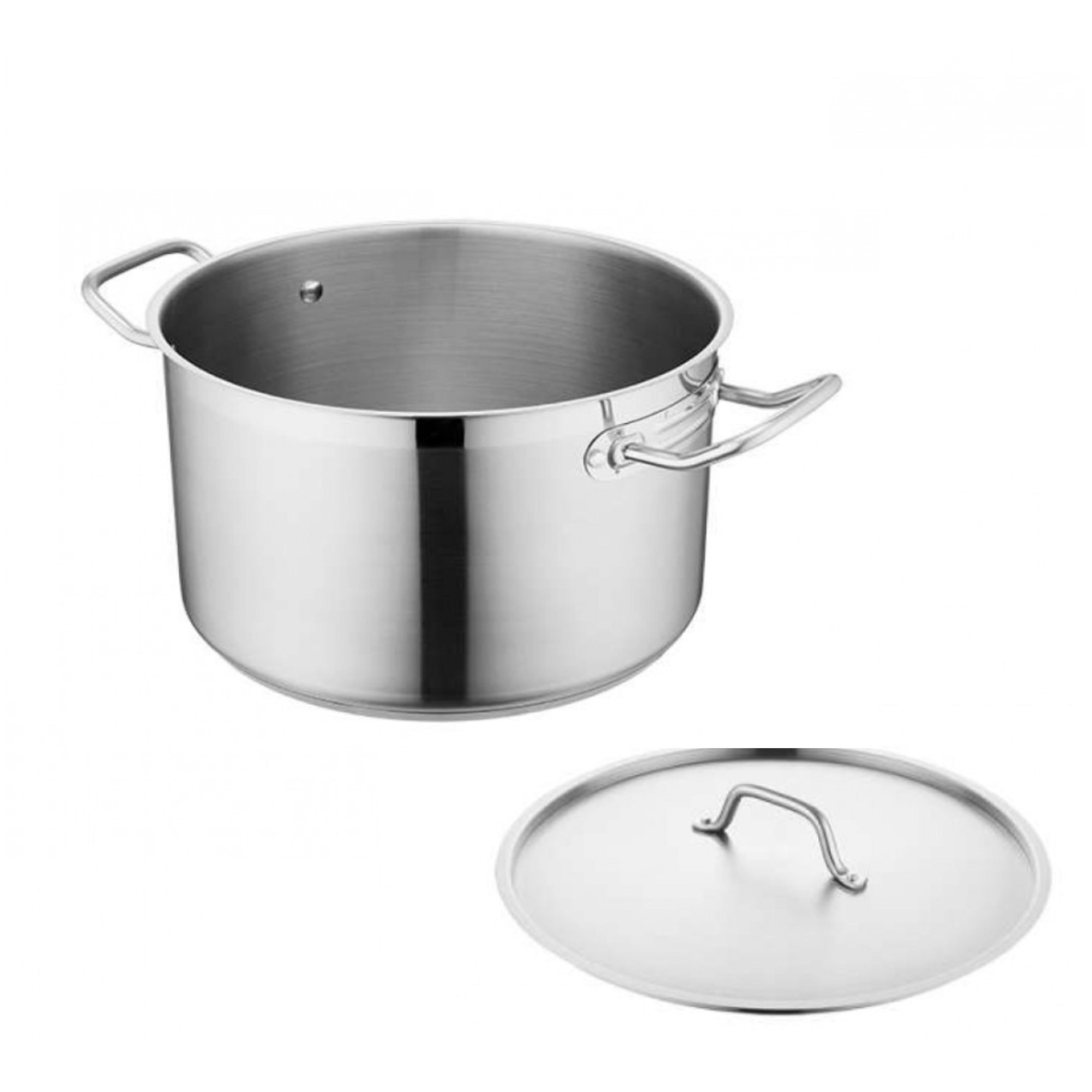 Stainless Steel Casserole Pan with Lid 5.4L
