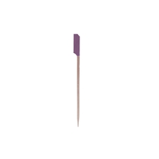 Bamboo Purple Allergen Paddle Skewer 11.5cm - pack of 100