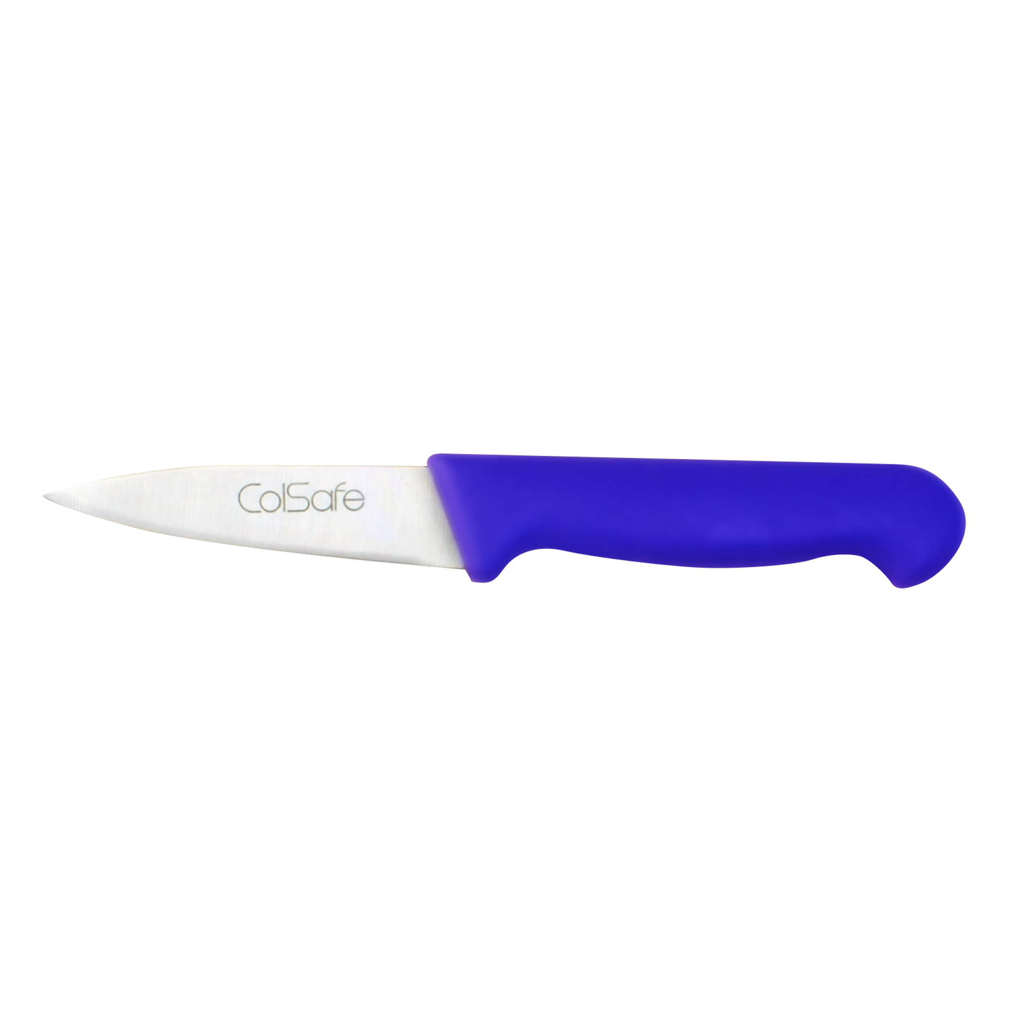 Blue Handled Vegetable Knife 4 - 10.2cm