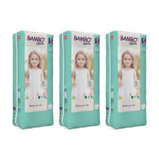 Bambo Nature Nappies Junior TB - Size 5 - Pack of 132