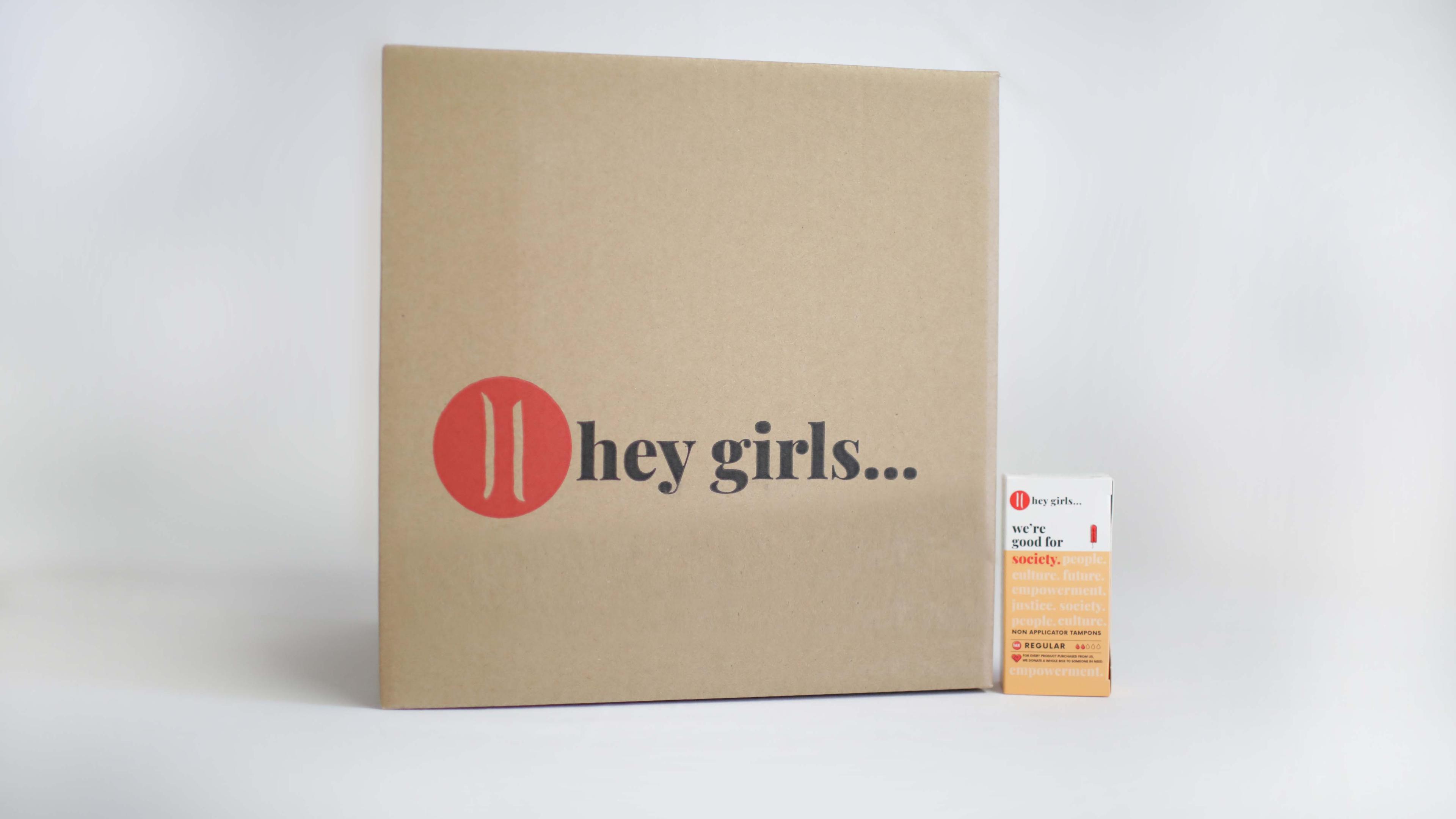 Hey Girls Organic Tampons - Regular - Pack of 16
