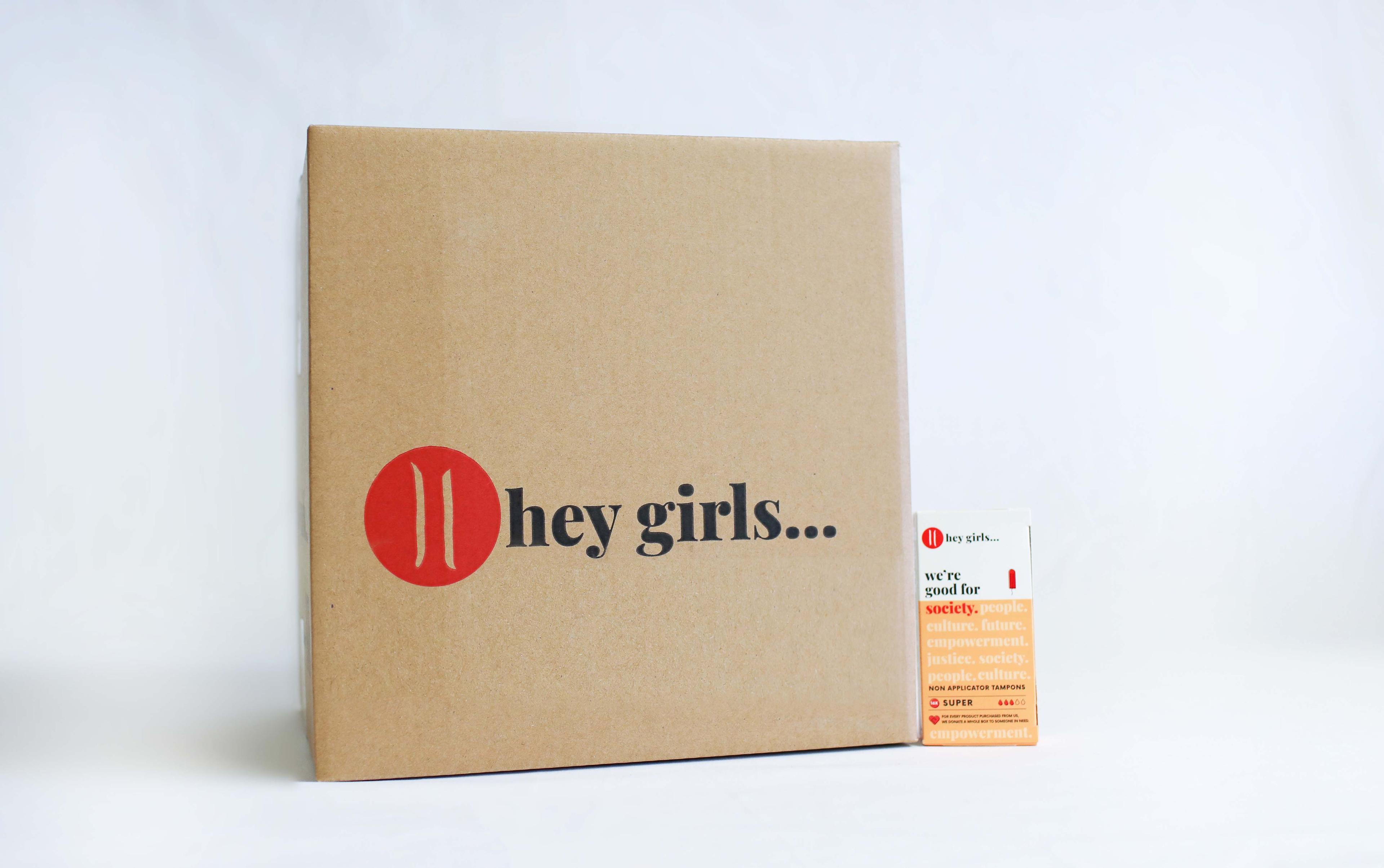 Hey Girls Organic Tampons - Super - Pack of 16