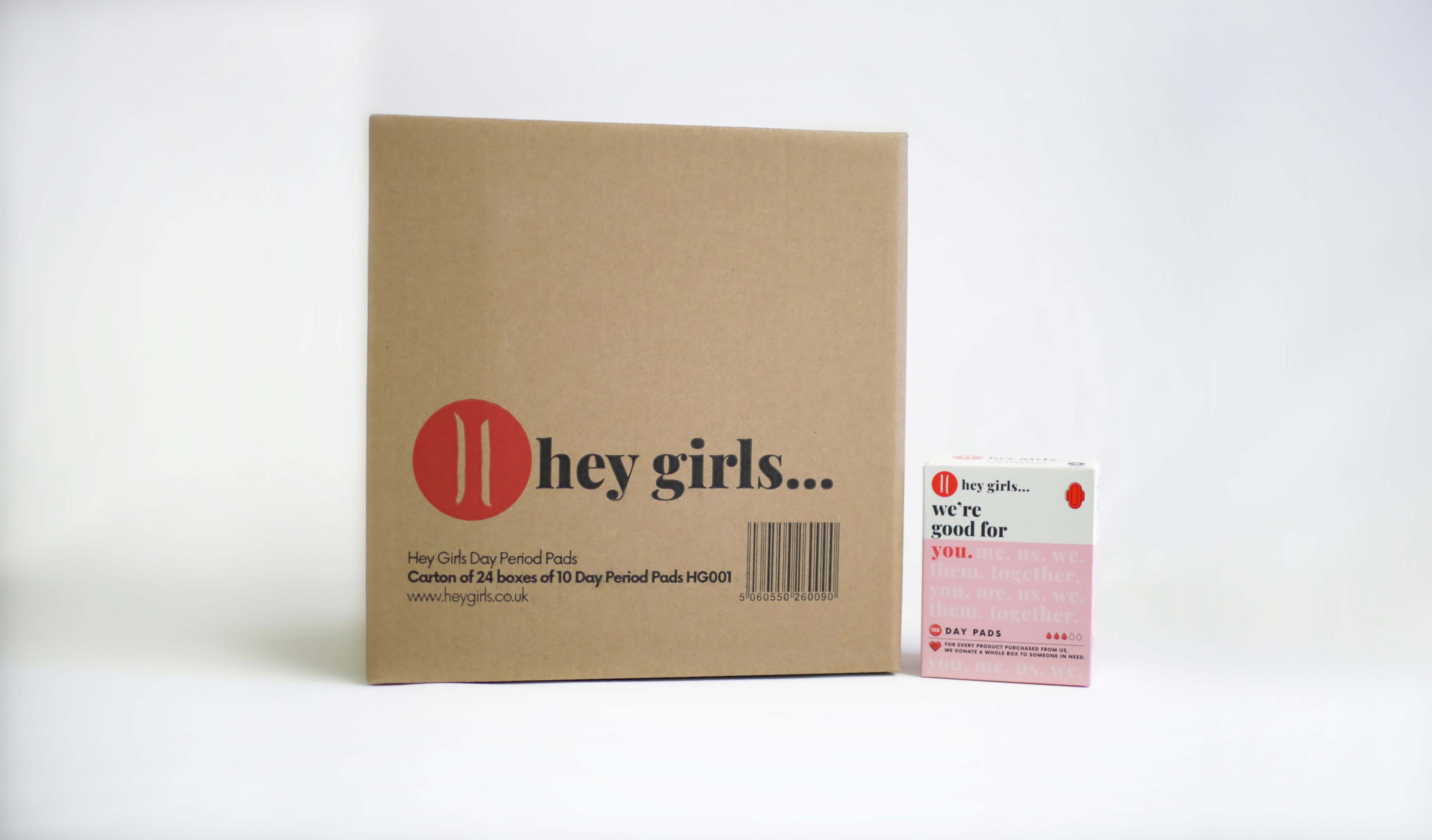 Hey Girls Daytime Period Pads - Pack of 10